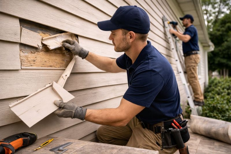 Top Siding Repair Companies in Concord, NC